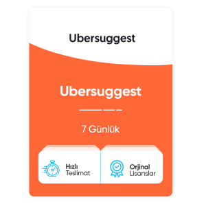 Ubersuggest – 7 Günlük