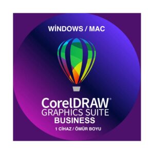 Coreldraw Graphics Suite Business 1 Cihaz Ömür Boyu ( +1 Yıllık Yükseltme Koruma ) / Windows-Mac