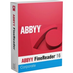Abbyy Finereader 16 Corporate - 1 Pc 1 Yıl Abbyy Offical Key